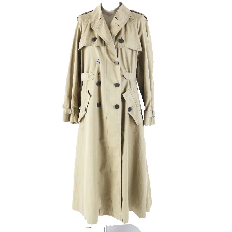 Christian Dior trench coat 841M55A3332 cotton beige 44