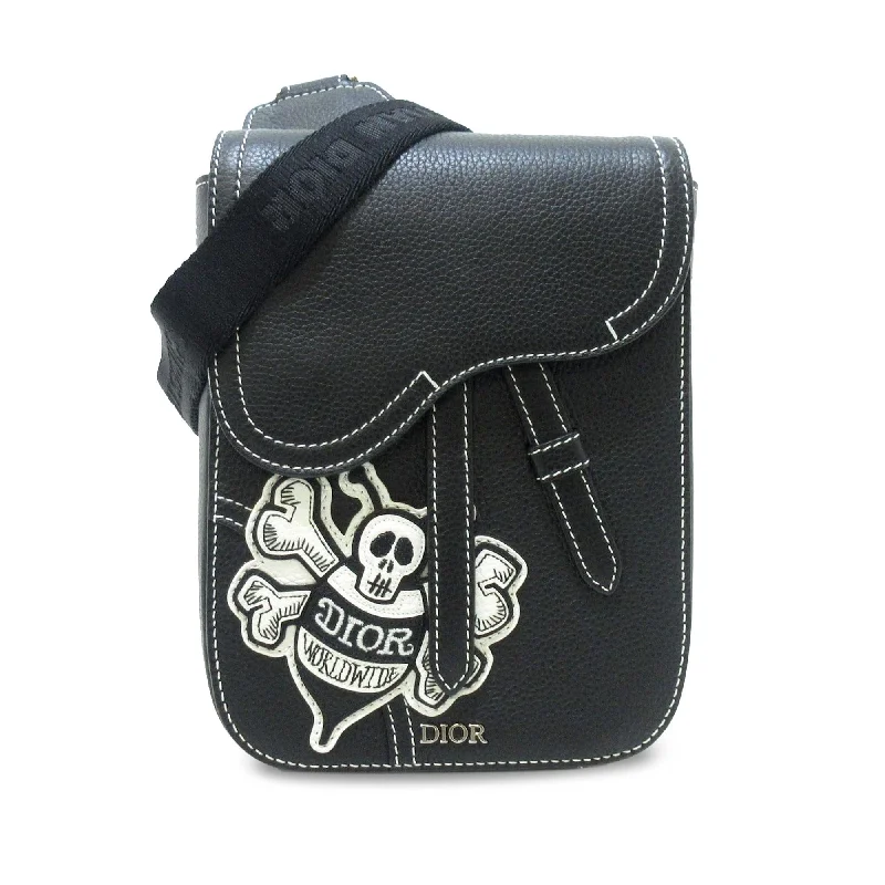 Dior x Stussy Bee Applique Saddle Crossbody (SHG-YU6ytT)