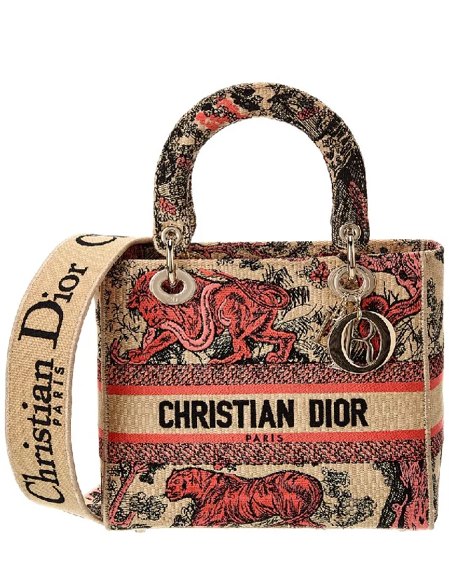 Dior Lady D-Lite Medium Canvas Tote