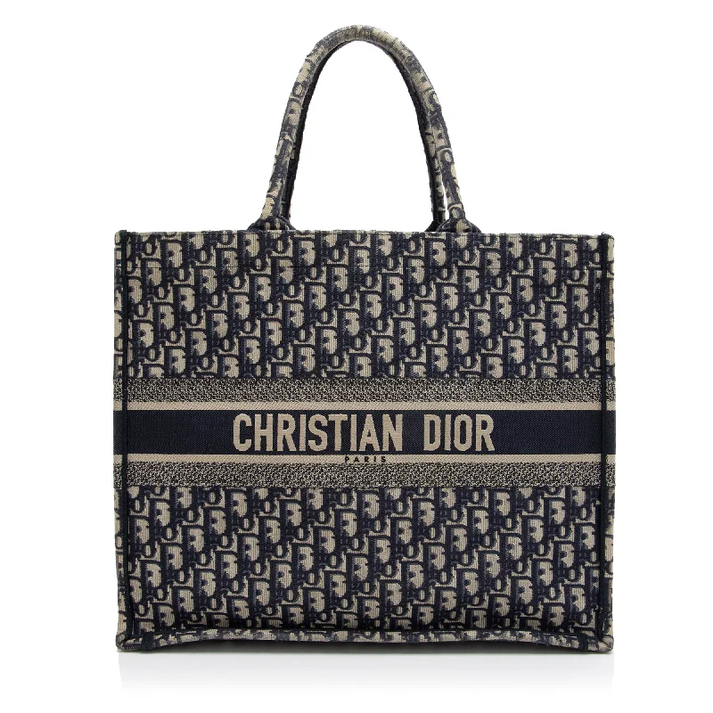 Dior Oblique Book Tote (SHF-23830)