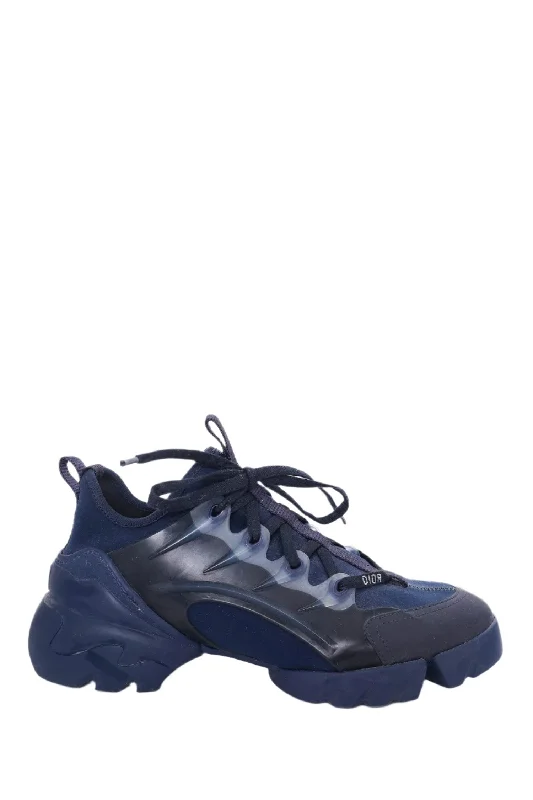 Christian Dior Navy D-Connect Sneakers Size 38