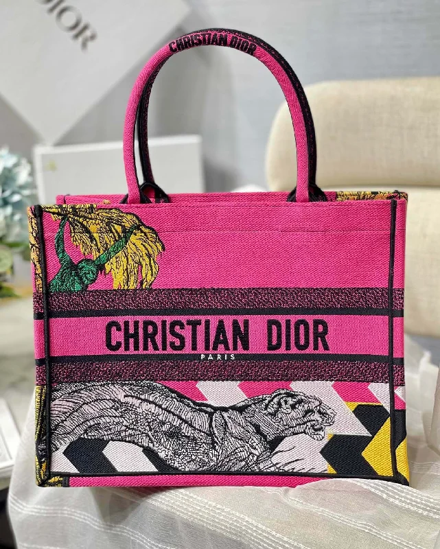 Christian Dior MeChristian Diorum Book Tote Pink, For Women,  Handbags 14in/36cm