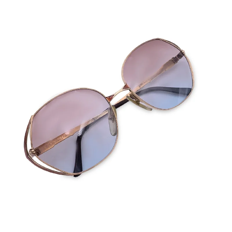 CHRISTIAN DIOR Vintage Women Oversized Sunglasses 2302 41 56/17 125Mm