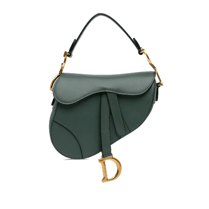 Dior Leather Saddle Bag (SHG-NOA7k1)