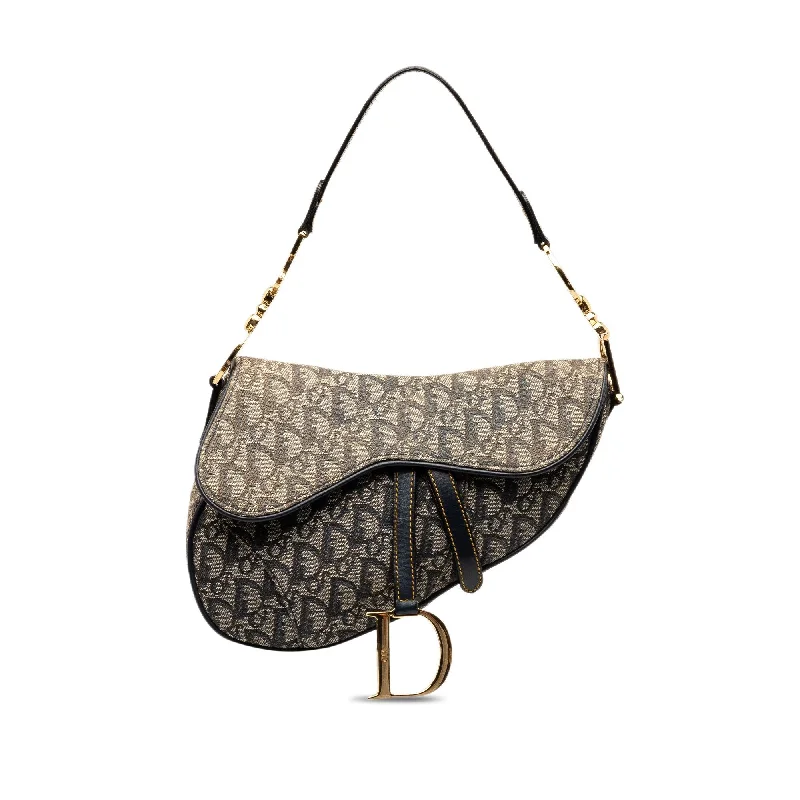 Dior Oblique Canvas Saddle (SHG-4xs9xj)