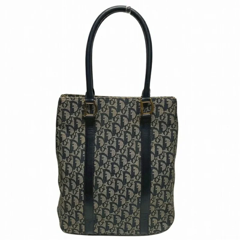 Christian Dior Dior Trotter BO B 0051 Navy Bag Tote Women's