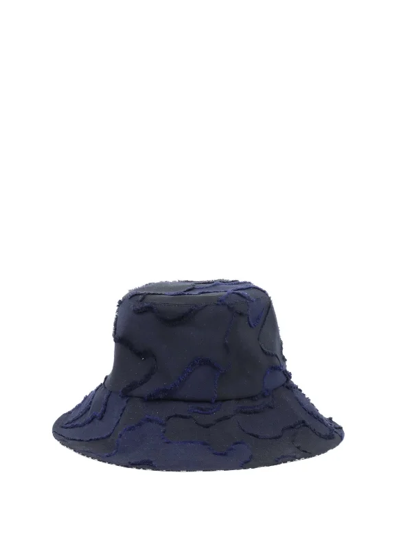 Dior Textured Blue Bucket Hat.