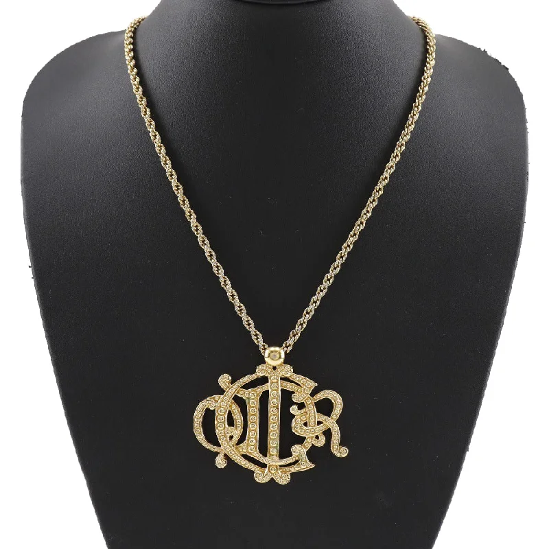 Dior Dior Emblem Logo Necklaces Vintage G   74.6g Emblem logo