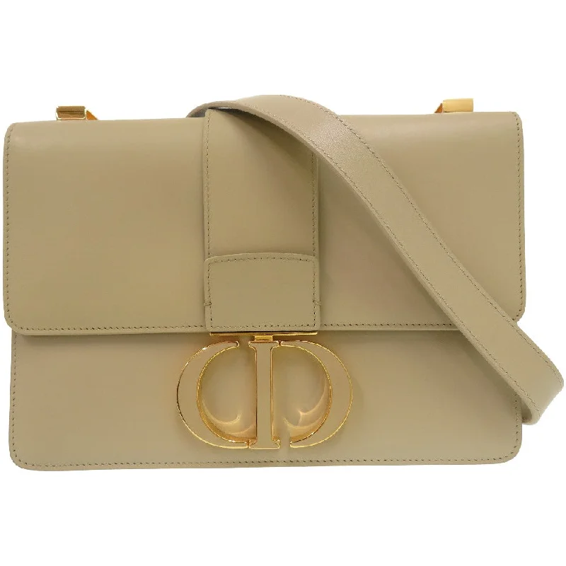 Dior Shoulder Bag M9203UMOS M925 leather beige 30 Montagne Shoulder Bag Women Used Authentic