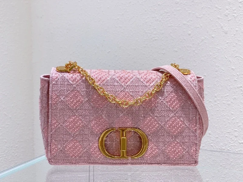 Christian Dior MeChristian Diorum Caro Bag Pink, For Women,  Handbags 27.5cm/10.8in