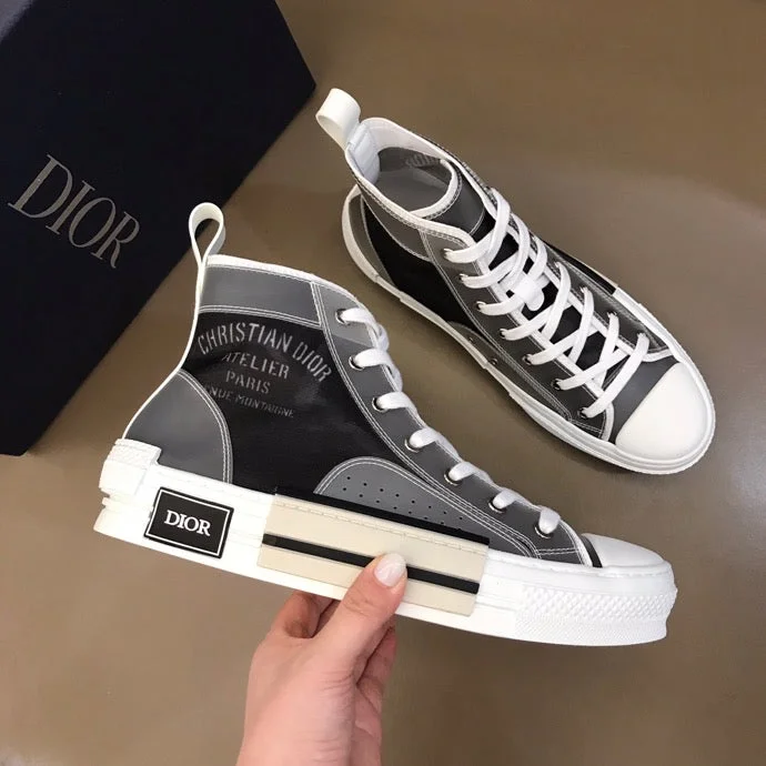 Christian Dior B23 Black and White HIGH-TOP SNEAKER