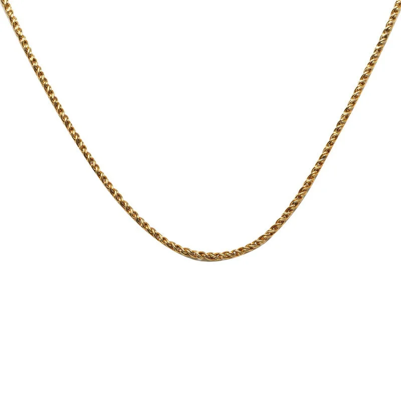 Dior Logo Long Chain Necklace G   Dior