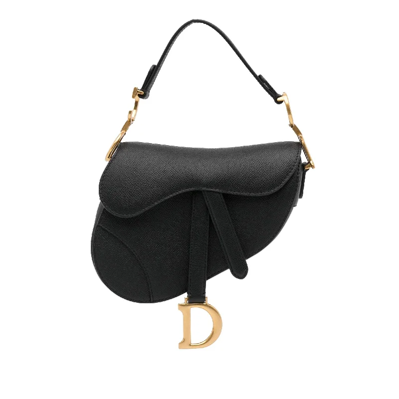 Dior Mini Leather Saddle (SHG-XuNhFg)