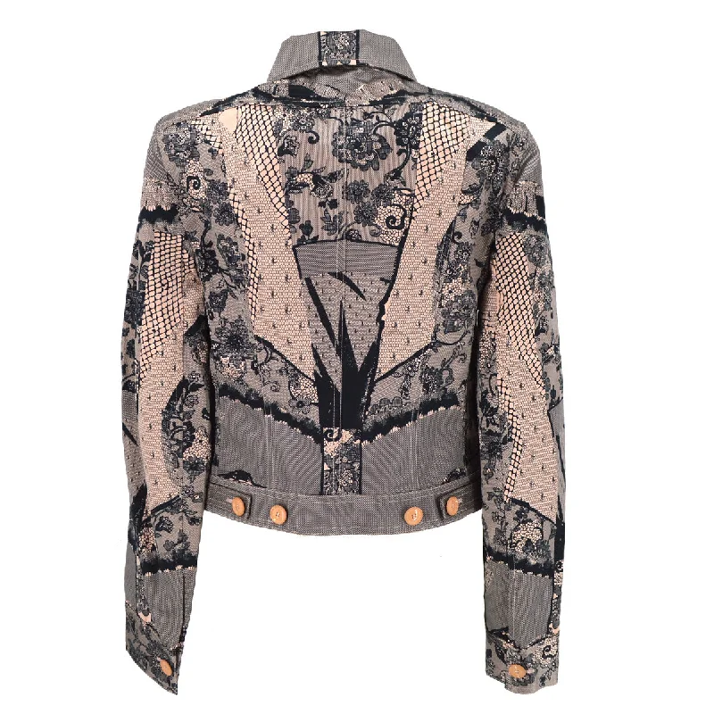 Christian Dior Summer 2006 trompe l'oeil-print jacket #38