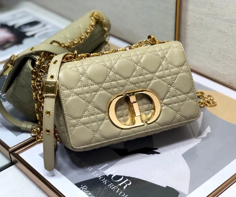 Christian Dior Small Caro Bag Beige For Women