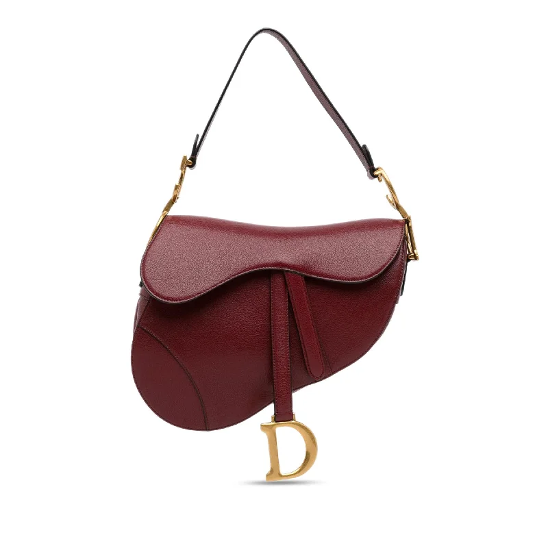 Dior Medium Leather Saddle (SHG-CMxncO)