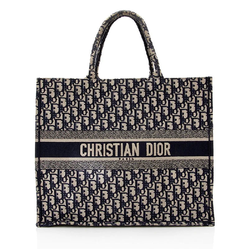 Dior Oblique Book Tote (SHF-21217)