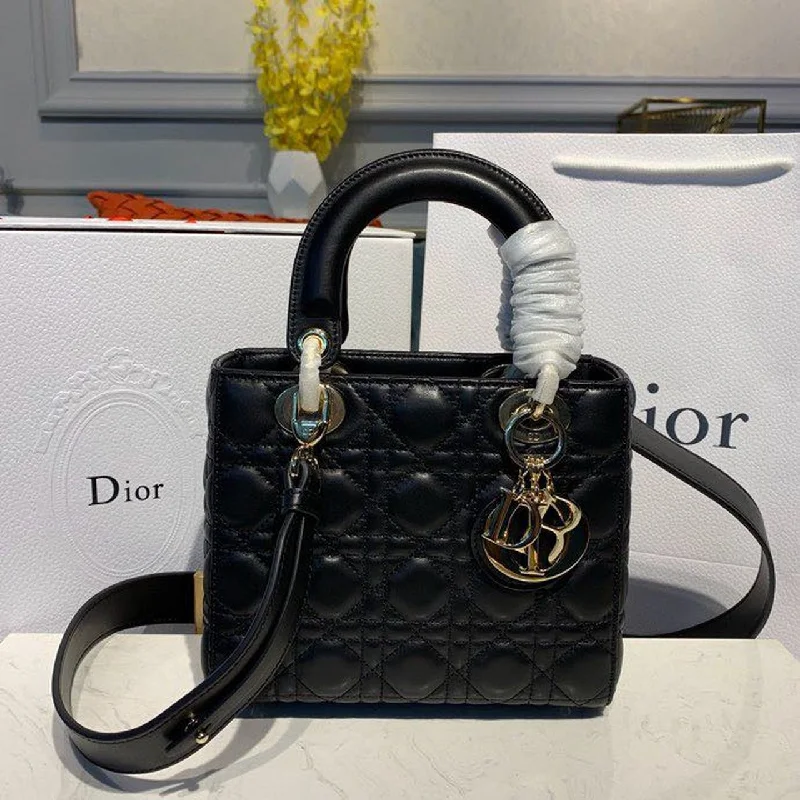 Christian Dior Smal Lady My ABCBag Black