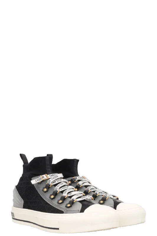 CHRISTIAN DIOR Walk'n'Dior Sneaker Macrocannage Black