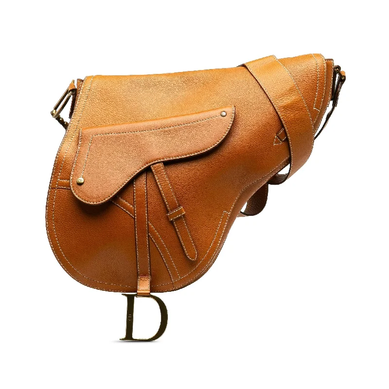 Dior Leather Saddle Crossbody Bag (SHG-hfkG0t)