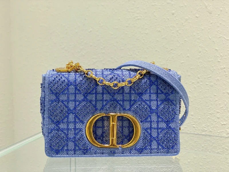 Christian Dior MeChristian Diorum Caro Bag Blue, For Women,  Handbags 25.5cm/10in