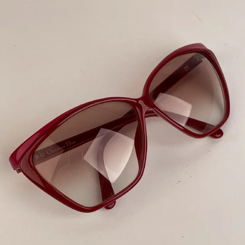 CHRISTIAN DIOR Vintage Burgundy Pink Optyl Sunglasses Mod 2324