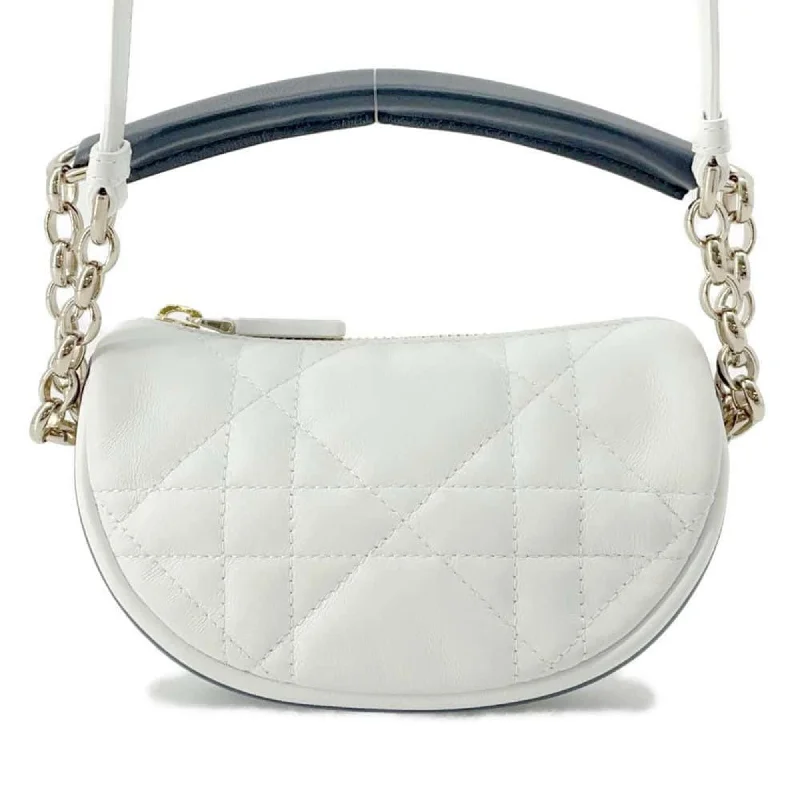 Christian Dior Handbag Vibe Micro Hobo Bag S7200ONOA 2way Shoulder White