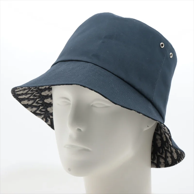 Dior Oblique Blue Bucket Hat Size 54