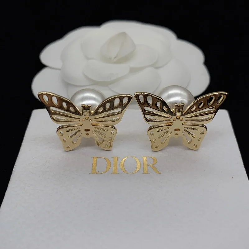 Dior's new butterfly earrings