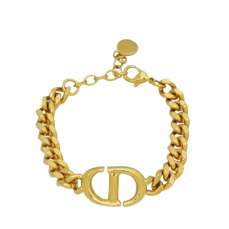 Christian Dior Gold Finish 30 Montaigne Bracelet