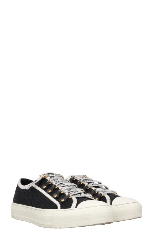 CHRISTIAN DIOR Walk 'n' Dior Sneakers Black