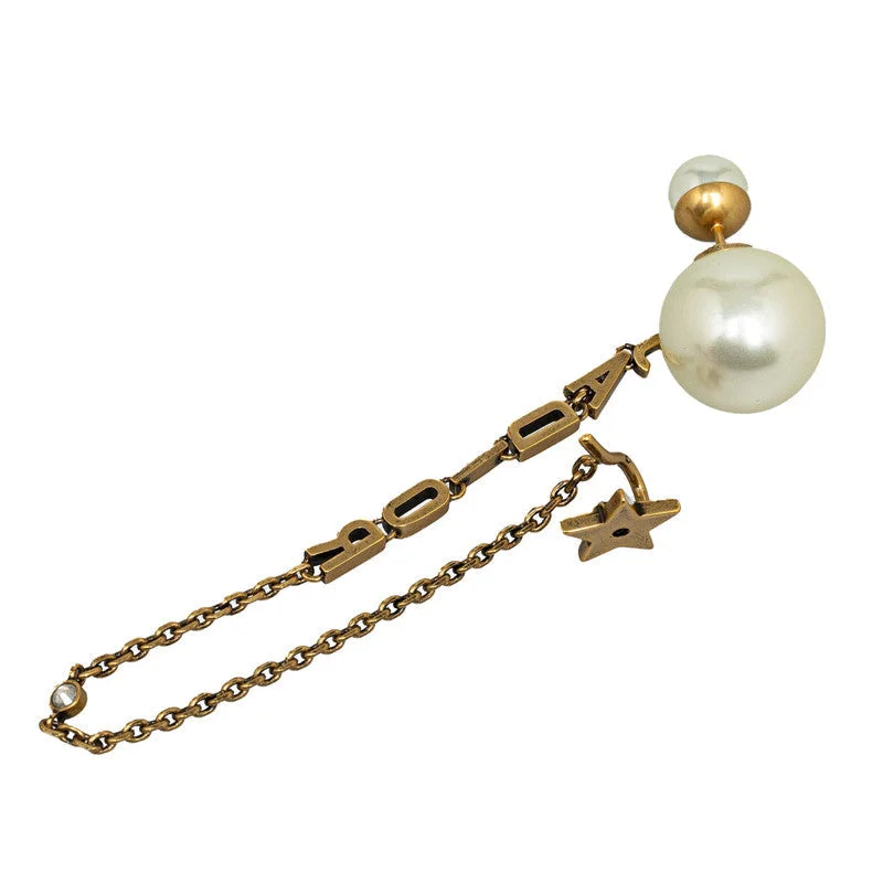 Dior J'ADIOR  Pearl One-Early Earrings Ear Cfee Gold White Mackie  Dior