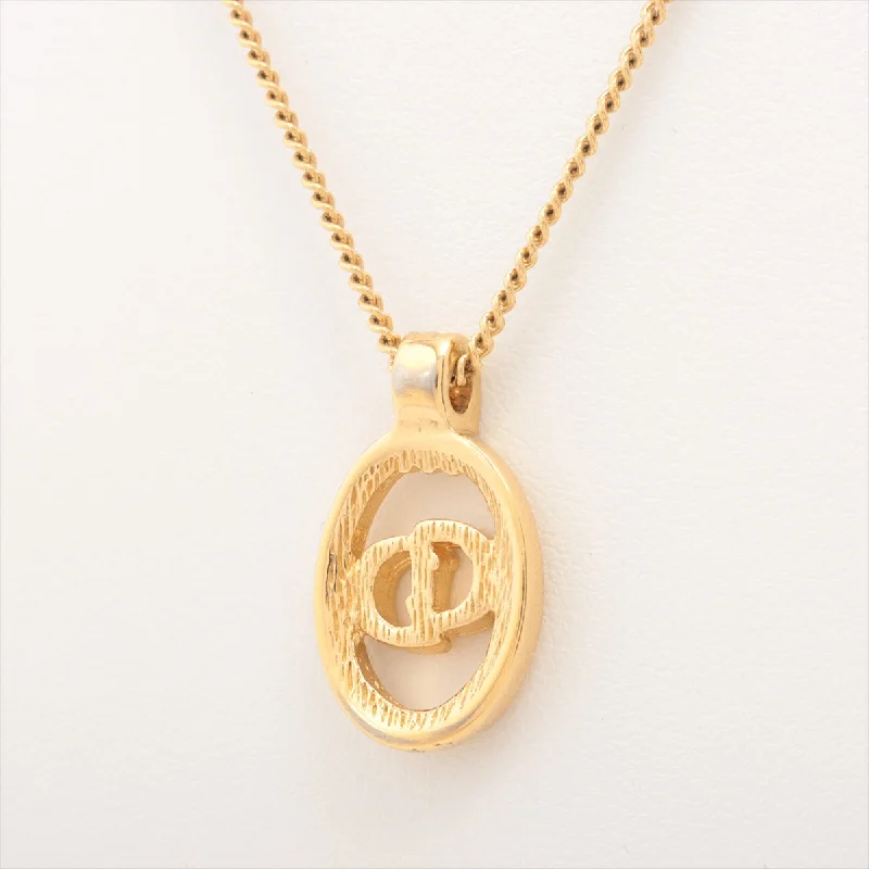 Dior CD Logo Necklace GP G