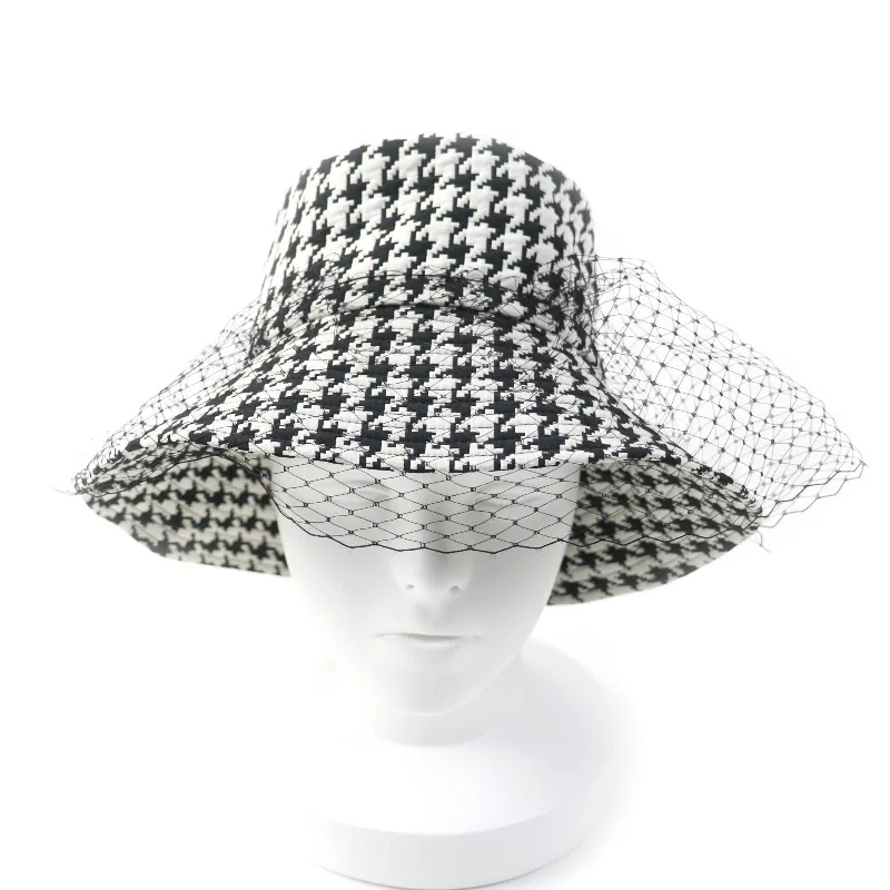 Christian Dior hat 04MON924G153 polyester White black 57