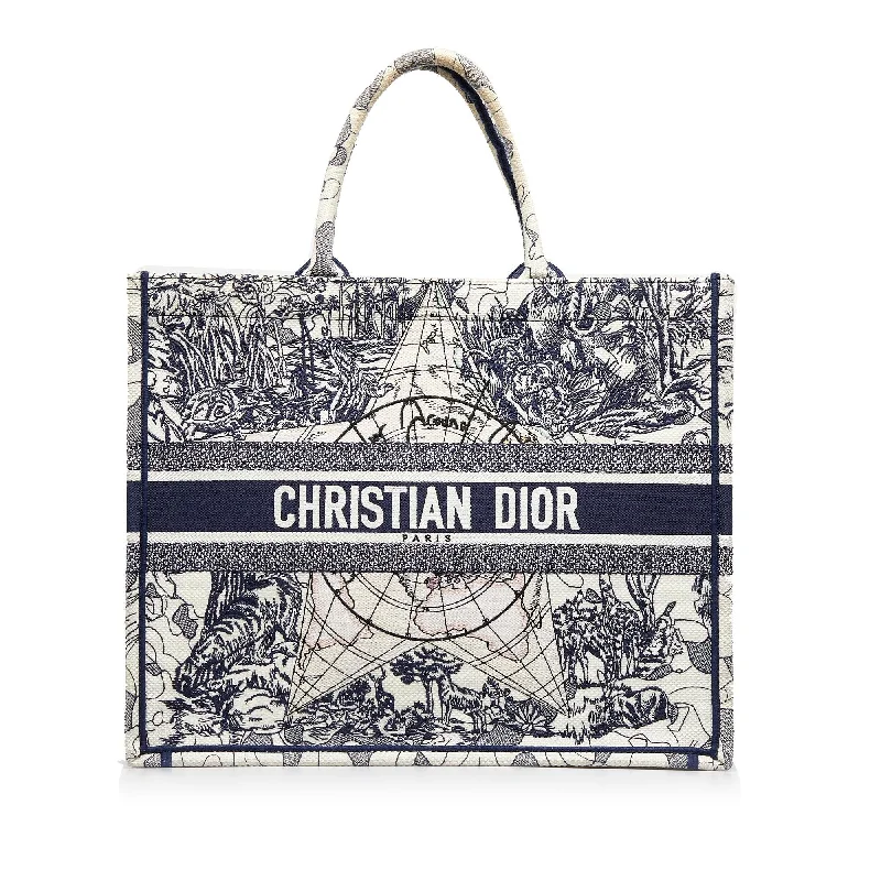 Dior Large Around The World Book Tote (SHG-kKGIUE)