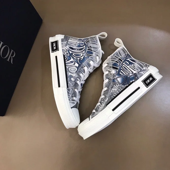 Christian Dior B23 CANVAS HIGH-TOP SNEAKER