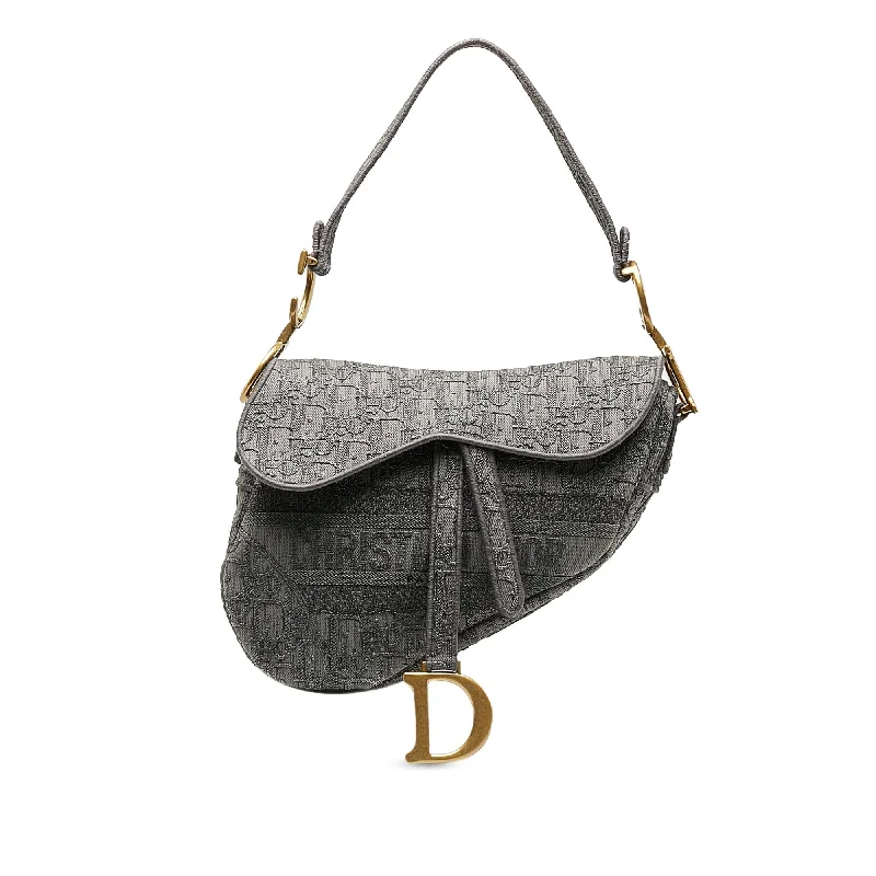 Dior Embroidered Saddle Bag (SHG-7a84hS)