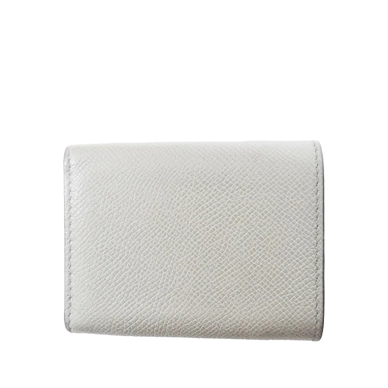 DIOR Saddle Leather Compact Wallet Small Wallets