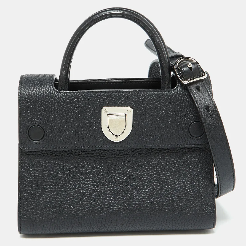 Dior Black Leather Mini Diorever Tote